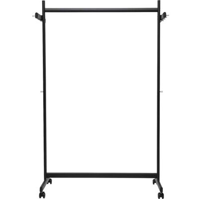MAUL Appendiabiti a serie samba guardaroba mobile per sale eventi, fiere o per la casa robusto ed elegante appendiabiti per giacche in metallo nero MAUL Appendiabiti a serie samba guardaroba mobile per sale eventi, fiere o per la casa robusto ed elegante appendiabiti per giacche in metallo nero