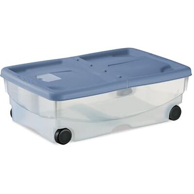 Stefanplast Storage box , 60x40x18h cm, blu' Stefanplast Storage box , 60x40x18h cm, blu'