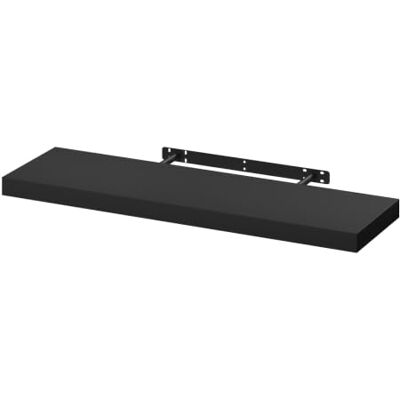 WOLTU Mensola da Muro Rettangolare Scaffale Libreria a Parete Decorazione per Cameretta Ufficio Porta CD/Dvd in Legno Nero 80cm RG9318sz WOLTU Mensola da Muro Rettangolare Scaffale Libreria a Parete Decorazione per Cameretta Ufficio Porta CD/Dvd in Legno Nero 80cm RG9318sz