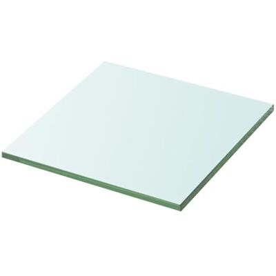 vidaXL Mensola in Vetro Trasparente 30x30 cm vidaXL Mensola in Vetro Trasparente 30x30 cm