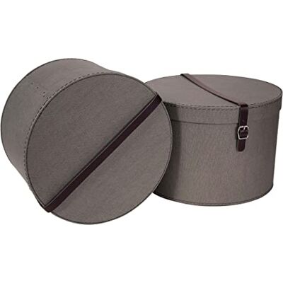 Bigso Box of Sweden Set di 2 scatole grigie - Contenitori di archiviazione Bigso Box of Sweden Set di 2 scatole grigie - Contenitori di archiviazione