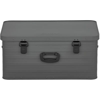 Enders Scatola in alluminio Toronto XL Grey, 80 litri, 1 mm di spessore, impermeabile, impilabile, scatola in metallo con coperchio # Enders Scatola in alluminio Toronto XL Grey, 80 litri, 1 mm di spessore, impermeabile, impilabile, scatola in metallo con coperchio #