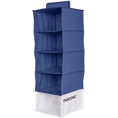 osama home PANTONE™ Organizer Armadio Salvaspazio da Appendere 5 Scomparti Abiti e Accessori, Organizzatore Armadio Verticale Pieghevole, Divisori per Armadio Interno Portaoggetti e Vestiti 84x30x30 cm osama home PANTONE™ Organizer Armadio Salvaspazio da Appendere 5 Scomparti Abiti e Accessori, Organizzatore Armadio Verticale Pieghevole, Divisori per Armadio Interno Portaoggetti e Vestiti 84x30x30 cm