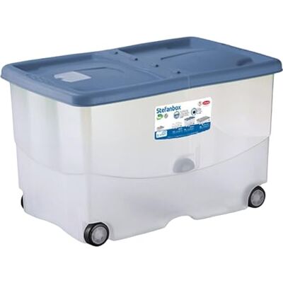 Stefanplast Storage box VASCO, 60x40x36h cm, blu Stefanplast Storage box VASCO, 60x40x36h cm, blu