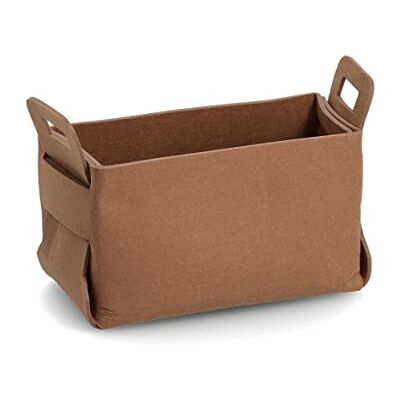 Zeller Cesto portaoggetti in feltro, 29 x 15 x 17,5 cm Zeller Cesto portaoggetti in feltro, 29 x 15 x 17,5 cm