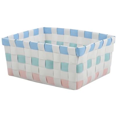 MSV 19148 cm Deauville Pastello Cesto, Multicolore, 19 x 14 x 8 cm MSV 19148 cm Deauville Pastello Cesto, Multicolore, 19 x 14 x 8 cm