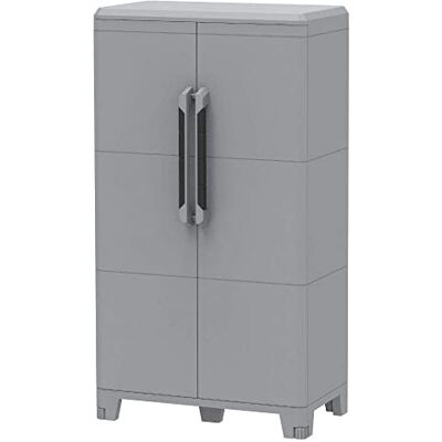 TERRY , Transforming Modular 3, Armadio Multifunzionale Alto, da Esterno Interno, Due Ante. Materiale: Plastica, Dimensioni: 78x43,6x143 cm TERRY , Transforming Modular 3, Armadio Multifunzionale Alto, da Esterno Interno, Due Ante. Materiale: Plastica, Dimensioni: 78x43,6x143 cm