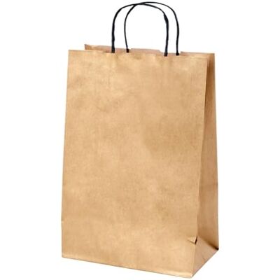 Garcia de Pou garcía di POU Sacchetti SOS con Manici 2 bottiglie, 100 G/m2, 18 + 10 x 39 cm, Oro Garcia de Pou garcía di POU Sacchetti SOS con Manici 2 bottiglie, 100 G/m2, 18 + 10 x 39 cm, Oro