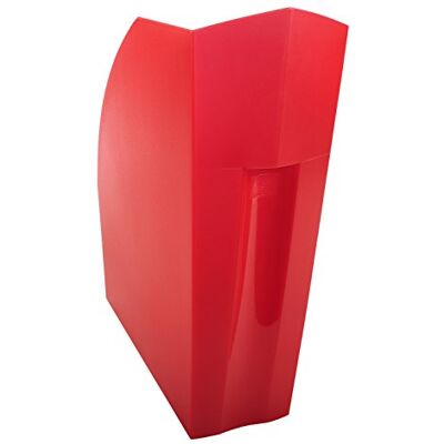 Exacompta Portariviste, Rosso Scuro Trasparente, 29.2 x 11 x 32 Exacompta Portariviste, Rosso Scuro Trasparente, 29.2 x 11 x 32