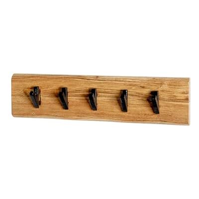 Appendiabiti da Parete Haku - Legno Massiccio, 5 Ganci, Acacia Appendiabiti da Parete Haku - Legno Massiccio, 5 Ganci, Acacia