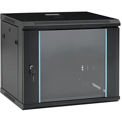vidaXL Armadietto di Rete a Parete 9U da 19" IP20 600x450x510 mm vidaXL Armadietto di Rete a Parete 9U da 19" IP20 600x450x510 mm