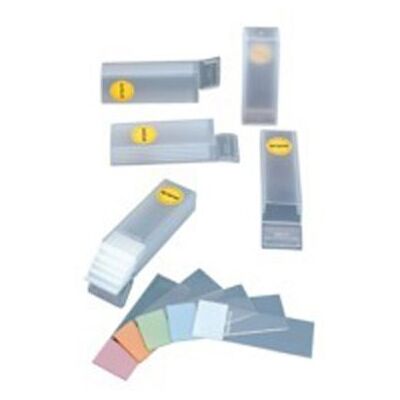 neoLab Menzel Set di 50 vetrini in vetro borosilicato superfFrost tagliati, 76 mm, larghezza 26 mm, confezione da 50 neoLab Menzel Set di 50 vetrini in vetro borosilicato superfFrost tagliati, 76 mm, larghezza 26 mm, confezione da 50