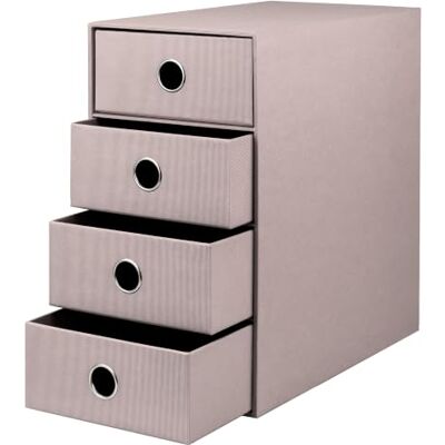 Rössler S.O.H.O. Cassettiera a 4 cassetti 18 x 25 x 32 cm Taupe Rössler S.O.H.O. Cassettiera a 4 cassetti 18 x 25 x 32 cm Taupe