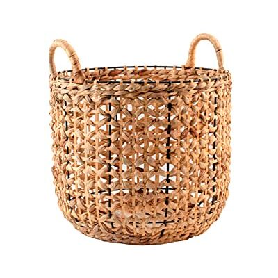 H&H Cesto in Seagrass Tondo con Manici 35x29,5hcm H&H Cesto in Seagrass Tondo con Manici 35x29,5hcm