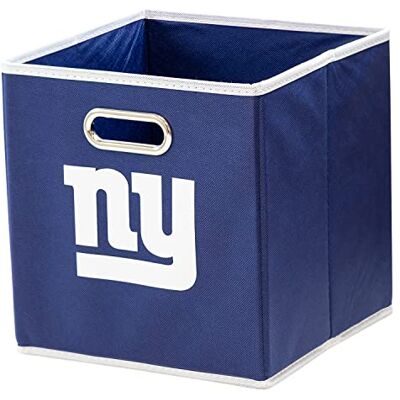 Franklin Sports NFL Team Fabric Storage Cubes – Made to Fit Contenitore organizzatori (27,9 x 26,7 x 26,7 cm), Blue Franklin Sports NFL Team Fabric Storage Cubes – Made to Fit Contenitore organizzatori (27,9 x 26,7 x 26,7 cm), Blue