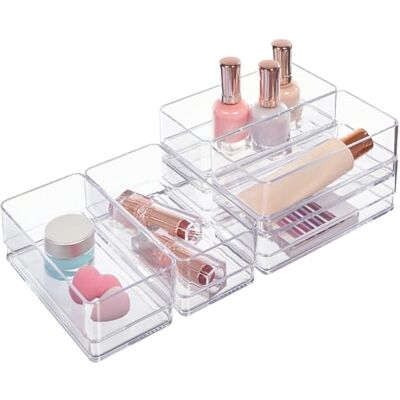 STORi resistente alla rottura plastica cassetto portaoggetti 15,2 x 7,6 x 5,1 cm l set di 6 STORi resistente alla rottura plastica cassetto portaoggetti 15,2 x 7,6 x 5,1 cm l set di 6