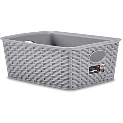 Stefanplast L.ELEGANCE CESTO HIGH 25x19,5x10 GREY Stefanplast L.ELEGANCE CESTO HIGH 25x19,5x10 GREY