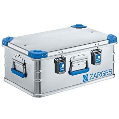 Zarges Relags Euro – 73 L Box, Argento, 70 Litri Zarges Relags Euro – 73 L Box, Argento, 70 Litri