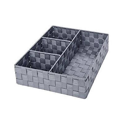 Wenko Set Cesto 2 pezzi Grigio Wenko Set Cesto 2 pezzi Grigio