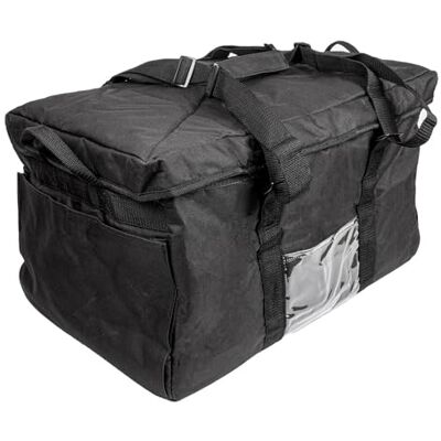 Garcia de Pou consegna borsa catering, 35.5 x 33 x 53.3 cm, tessuto, nero, taglia unica Garcia de Pou consegna borsa catering, 35.5 x 33 x 53.3 cm, tessuto, nero, taglia unica