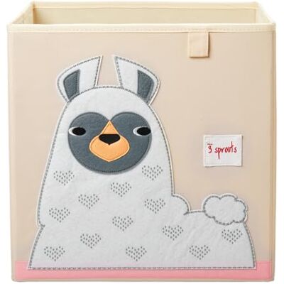 3 Sprouts Cubo Portaoggetti 33x33 cm, Box Pieghevole, Lama 3 Sprouts Cubo Portaoggetti 33x33 cm, Box Pieghevole, Lama