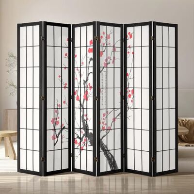 VEVOR Divisorio per Ambienti a 6 Pannelli Pieghevole in Legno, Decorativo Portatile per Interni, Stile Giapponese per Separazione Casa e Camera da Letto VEVOR Divisorio per Ambienti a 6 Pannelli Pieghevole in Legno, Decorativo Portatile per Interni, Stile Giapponese per Separazione Casa e Camera da Letto