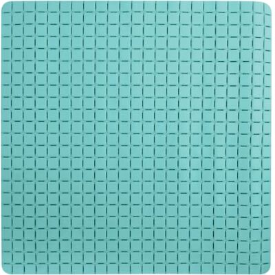 MSV Tappetino Antiscivolo per Doccia/Vasca 54 x 54 cm, Aqua Blue, Spirella Quadro MSV Tappetino Antiscivolo per Doccia/Vasca 54 x 54 cm, Aqua Blue, Spirella Quadro