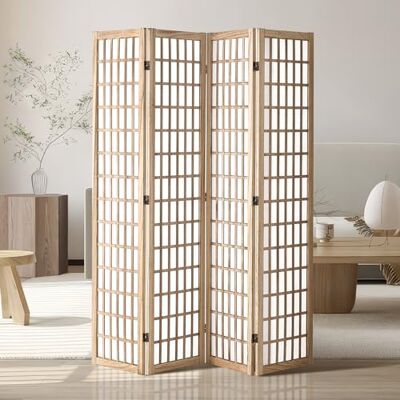 VEVOR Divisorio Giapponese per Privacy Divisorio Pieghevole, Schermo Decorativo Portatile per Separazione Spazio con 4 Pannelli Pieghevoli per Ufficio, Ristorante, Camera da Letto VEVOR Divisorio Giapponese per Privacy Divisorio Pieghevole, Schermo Decorativo Portatile per Separazione Spazio con 4 Pannelli Pieghevoli per Ufficio, Ristorante, Camera da Letto