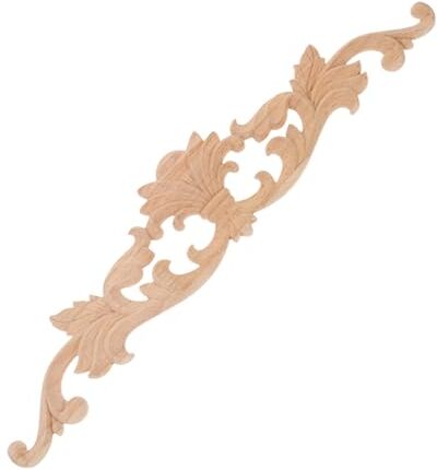 Yardenfun Intaglio Del Legno Decalcomanie Cabinet Decor Mobili Decorazioni In Legno Legno Intagliato Onlay Appliques Ornamento Di Legno Per Il Letto In Legno Goffrato Applique Non