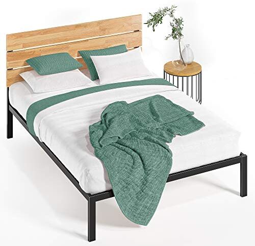 Zinus Bed with Wood Slat, 160 x 200 x 35,5 cm