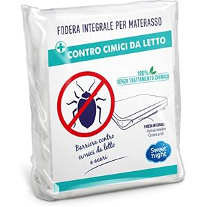 SWEET NIGHT - 100x200 - 100x200 cm - anti cimici e acari - Coprimaterasso SWEET NIGHT - 100x200 - 100x200 cm - anti cimici e acari - Coprimaterasso