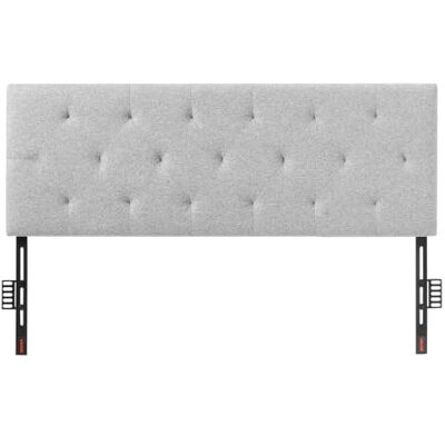 VEVOR Testiera per Letto, Completa Dimensione Altezza Regolabile, Accessori per Letto, Testiera in Schiuma ad Alta Densità e Comfort per Camera da Letto, Hotel, Grigio Chiaro 1430 x (905-1205) mm VEVOR Testiera per Letto, Completa Dimensione Altezza Regolabile, Accessori per Letto, Testiera in Schiuma ad Alta Densità e Comfort per Camera da Letto, Hotel, Grigio Chiaro 1430 x (905-1205) mm