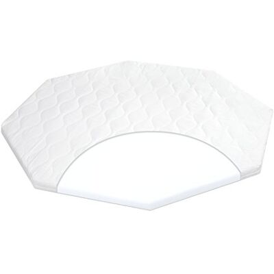 Julius Zöllner del reticolo Materasso 8eck, Activity, Gr., 101 x 101 cm, Bianco Julius Zöllner del reticolo Materasso 8eck, Activity, Gr., 101 x 101 cm, Bianco
