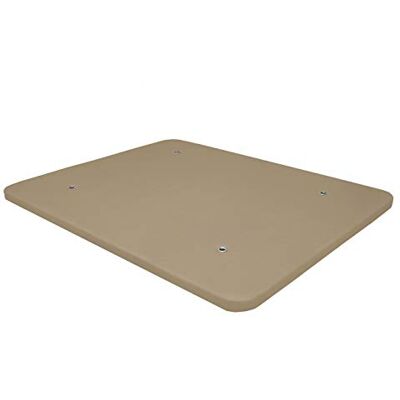 DUÉRMETE ONLINE Base imbottita 3D rinforzata, 5 barre di rinforzo e valvole di ventilazione senza gambe, 4, colore: beige, 90 x 190 cm DUÉRMETE ONLINE Base imbottita 3D rinforzata, 5 barre di rinforzo e valvole di ventilazione senza gambe, 4, colore: beige, 90 x 190 cm