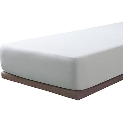 Savel , Proteggi Materasso in Spugna 100% Cotone, Impermeabile con Trattamento all’Aloe Vera. Una Piazza e Mezza (120x200cm) Savel , Proteggi Materasso in Spugna 100% Cotone, Impermeabile con Trattamento all’Aloe Vera. Una Piazza e Mezza (120x200cm)