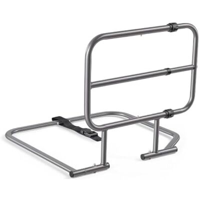 VEVOR Sponda di Sicurezza per Letto per Anziani a L Struttura in Acciaio Portata 90,7 kg, Maniglia di Assistenza a L, Lunghezza Regolabile, per Letti King Size, Queen Size, Matrimoniali e Singoli VEVOR Sponda di Sicurezza per Letto per Anziani a L Struttura in Acciaio Portata 90,7 kg, Maniglia di Assistenza a L, Lunghezza Regolabile, per Letti King Size, Queen Size, Matrimoniali e Singoli