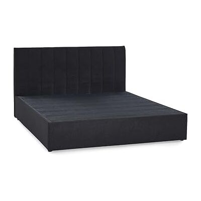Atlantic Home Collection Letto da boxe ALVA senza materasso o topper, nero, 160 x 200 cm Atlantic Home Collection Letto da boxe ALVA senza materasso o topper, nero, 160 x 200 cm