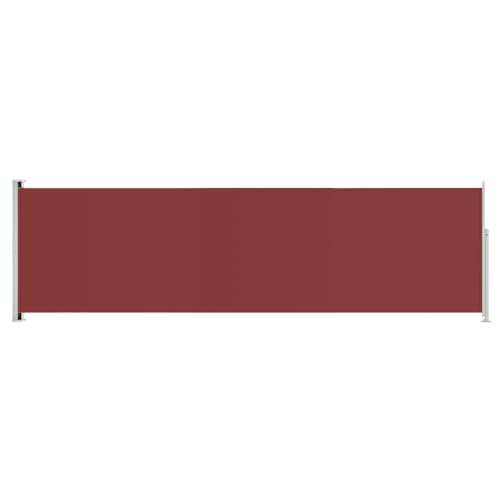 vidaXL Tenda da Sole Laterale Retrattile per Patio 180x600 cm Rossa