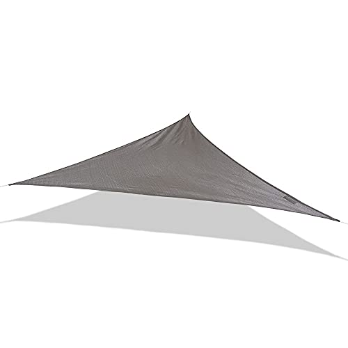 Coolaroo Tenda parasole quadrata pronta da appendere, fino al 90% di blocco UV per esterni, patio, giardino, 30 m