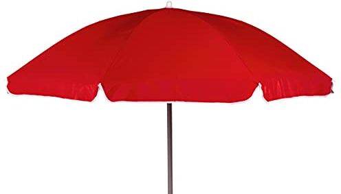 Bo-Camp NO LABEL Nessuna Etichetta  Parasol-Articulated Arm-ø 165 cm, Rosso, 500 x 140 x 140 cm