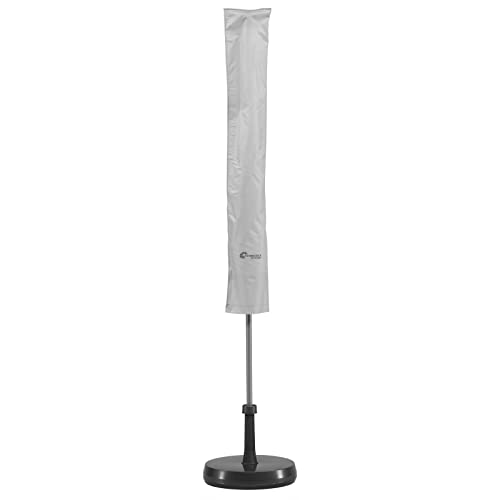 Schneider Fodera Protettiva ombrellone, Grigio Argento, Fino a ca. 200 cm Ø