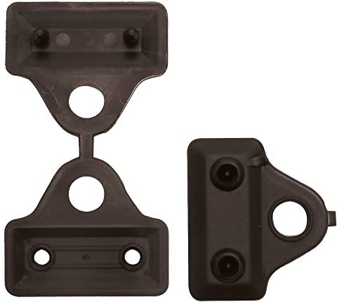 TENAX Clips Rete 5 cm Nero, Scatola da 500 Clips, Clips per Il Fissaggio di reti tessute frangivista e ombreggianti