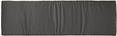 Best Cuscino per Panca, 52 x 172 x 6 cm, Colore: Grigio