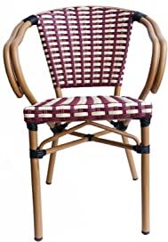 SIT-Möbel Set di 2 sedie, Beige/Rosso, Sitzhöhe 45 cm, Sitzbreite 42 cm, Sitztiefe 41 cm