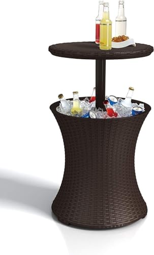 Keter Curver Tavolo Bar Rattan Marrone