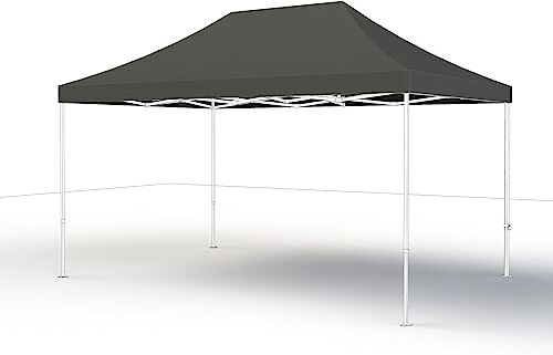 Siena Garden Rivestimento tetto grigio per gazebo multiuso 3 x 4,5 m, rivestimento in poliestere 160 g/m², rivestito in poliuretano, grigio