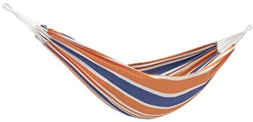 Vivere Europe B.V Cotton Double Brazilian Hammock, Orange Punch Amaca Brasiliana Doppia in Cotone, Colore, Pugno Arancione