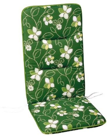 Best Miglior Materasso Freizeitmöbel Blomma Sedia Verde Cuscino Akalai Motivo Floreale Verde Schienale Alto 120 x 50 cm