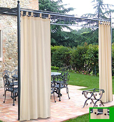 CAPALDO TENDA A BRETELLA PER GAZEBO 160X270H COLORE ECRU' PZ.02