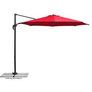 Schneider Ombrellone Rhodos Junior, rosso, 300 cm, rotondo, , struttura in alluminio/acciaio, rivestimento in poliestere, 17,2 kg Schneider Ombrellone Rhodos Junior, rosso, 300 cm, rotondo, , struttura in alluminio/acciaio, rivestimento in poliestere, 17,2 kg